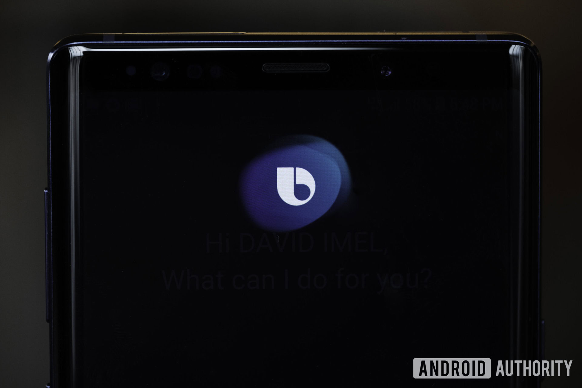 Galaxy Note 9 Bixby