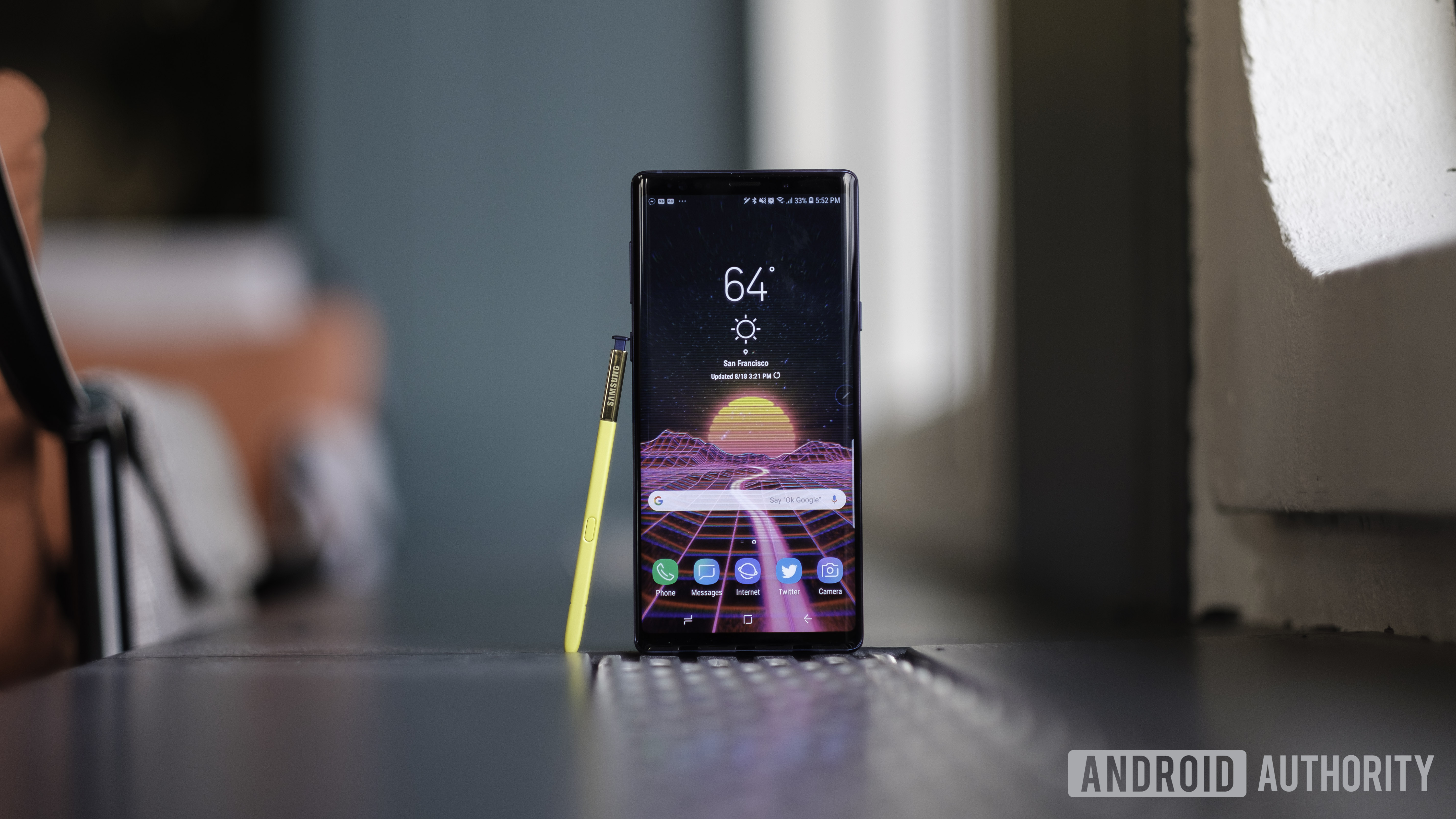Galaxy Note 9 and S-Pen.
