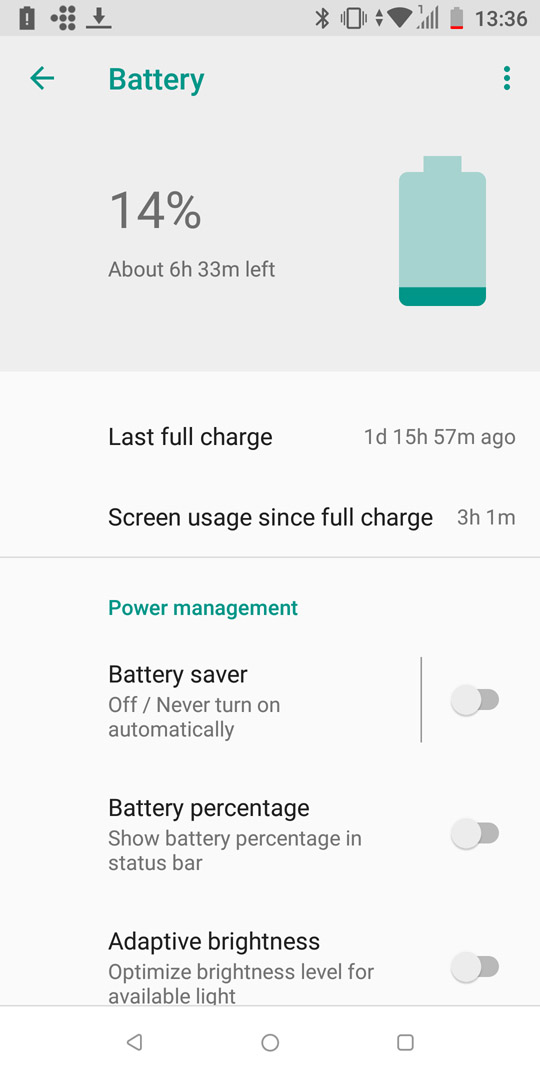 HTC U12 Life battery life 3