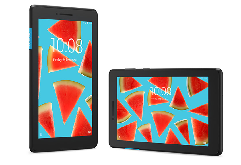 An official image of the Lenovo Tab E7.