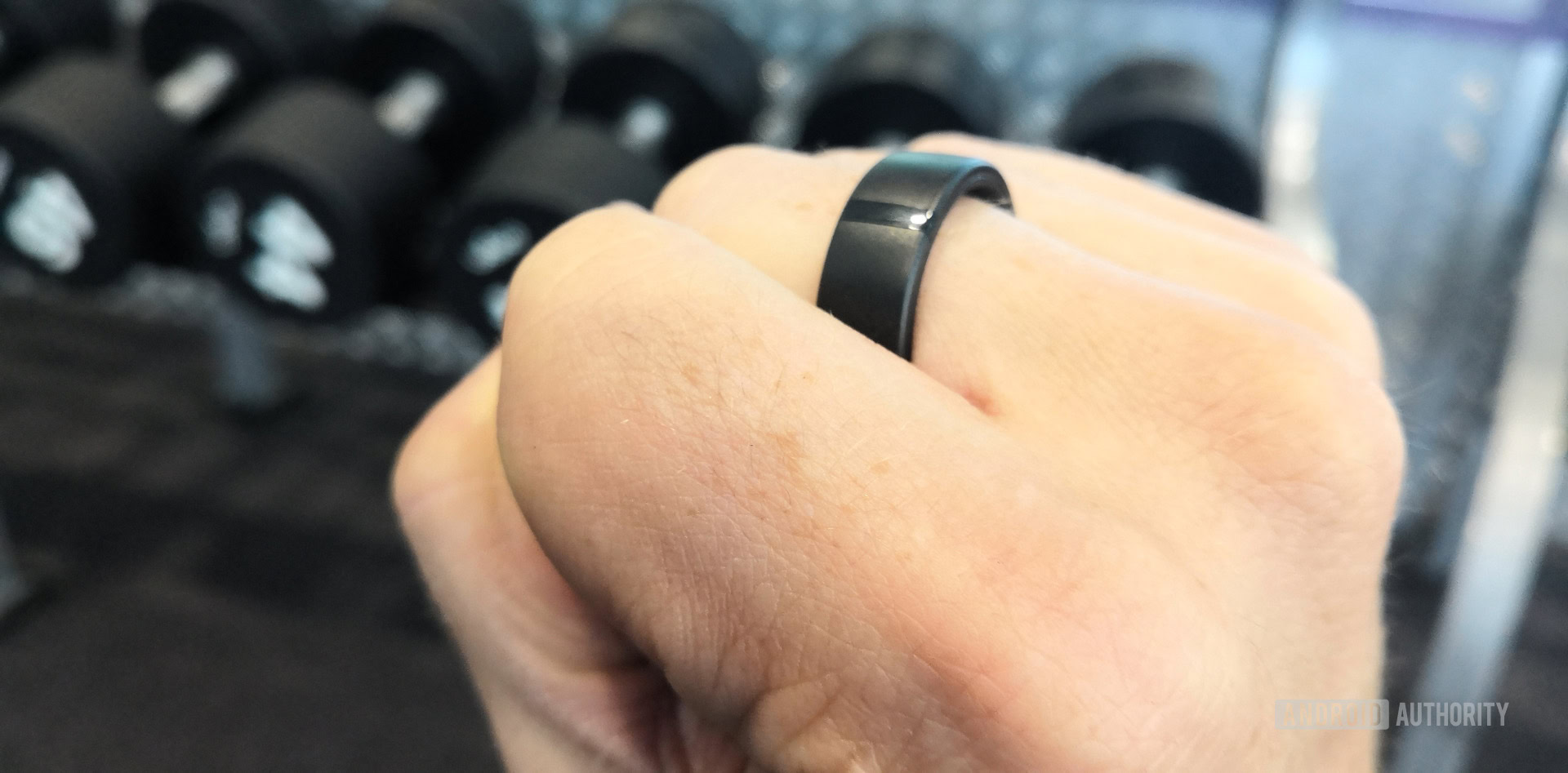 Motiv Ring in gym, Motiv Ring review