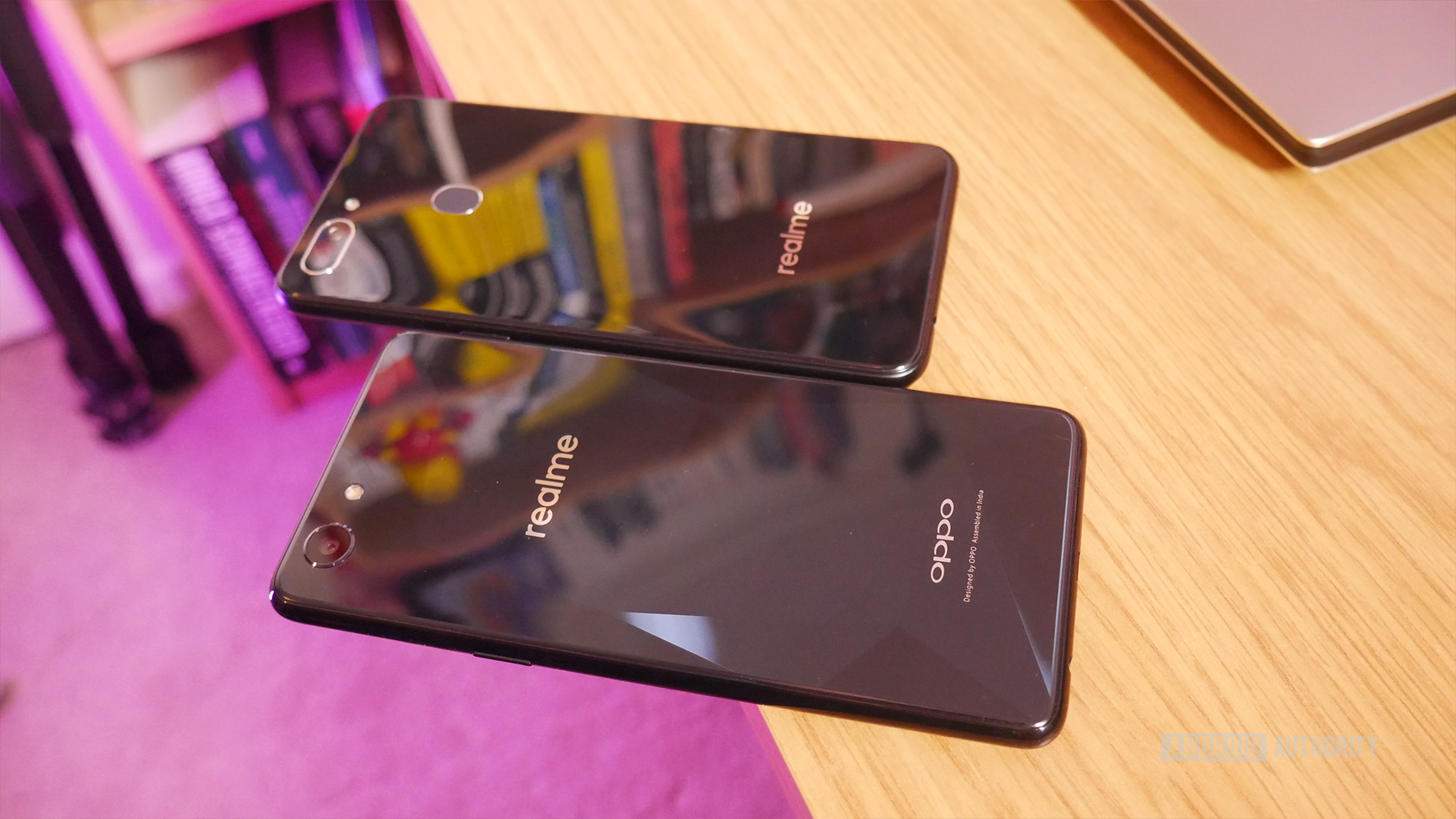 realme 1 and 2 side by side
