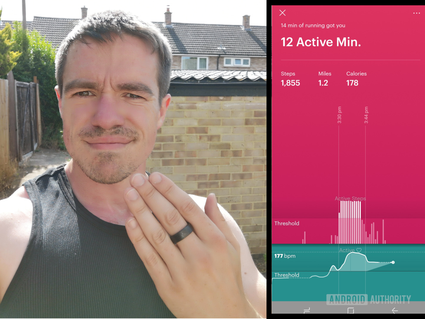 Running with the Motiv Ring and the app, Motiv Ring review 