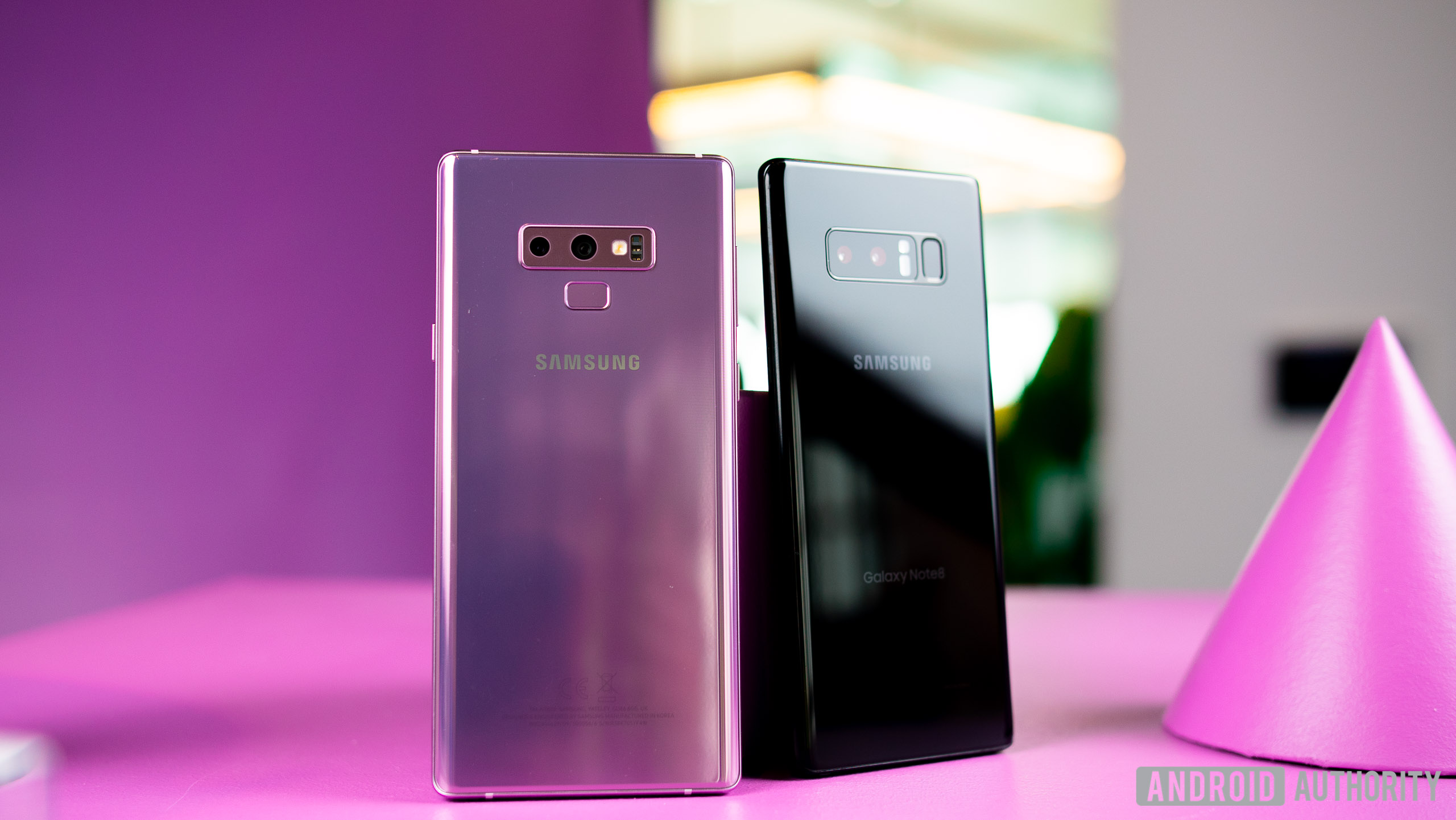 samsung galaxy note 9 pink and black version