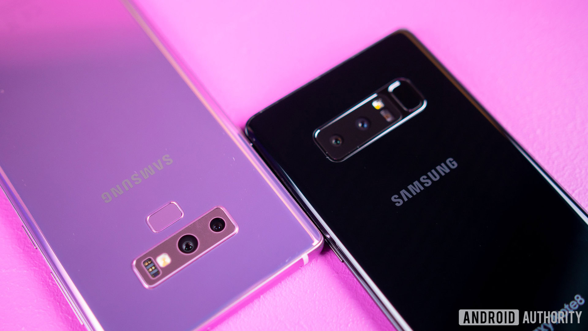 Samsung Galaxy Note 9 vs Galaxy Note 8