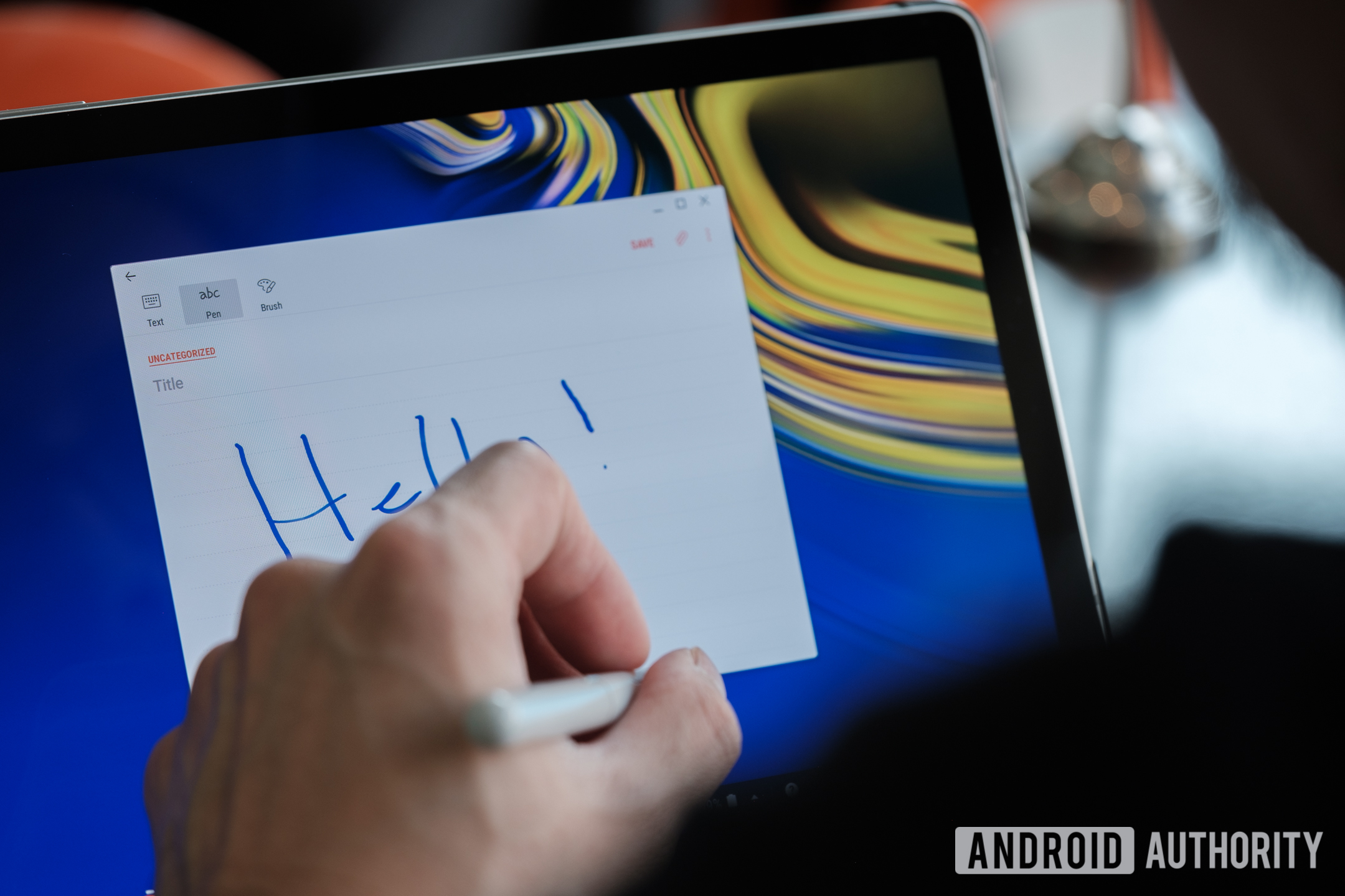 use windows to draw on android