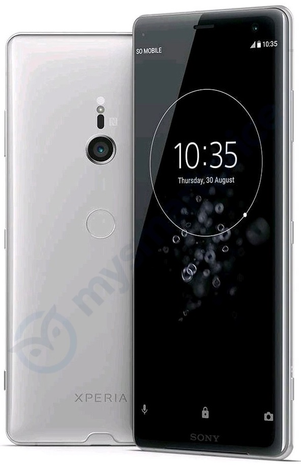 A leaked image reportedly of the Sony Xperia XZ3.