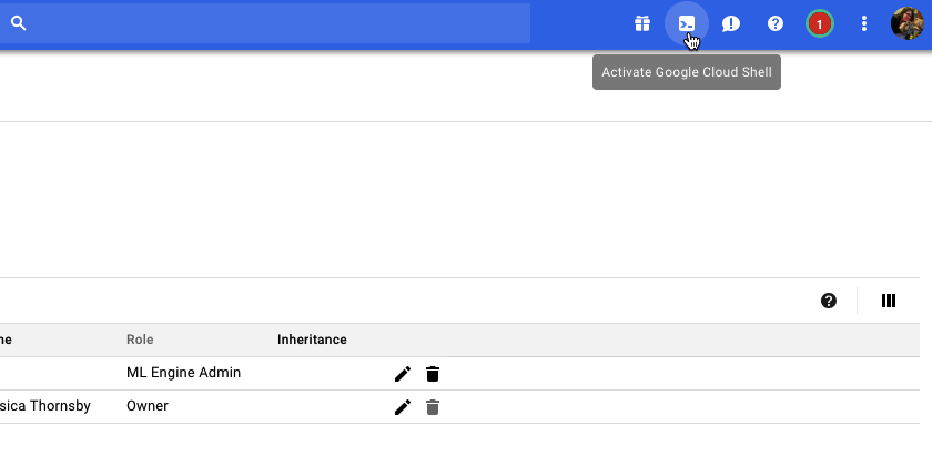 Cloud AutoML Vision - activate shell