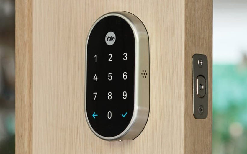 An official image of the Nest x Yale Smart Lock.