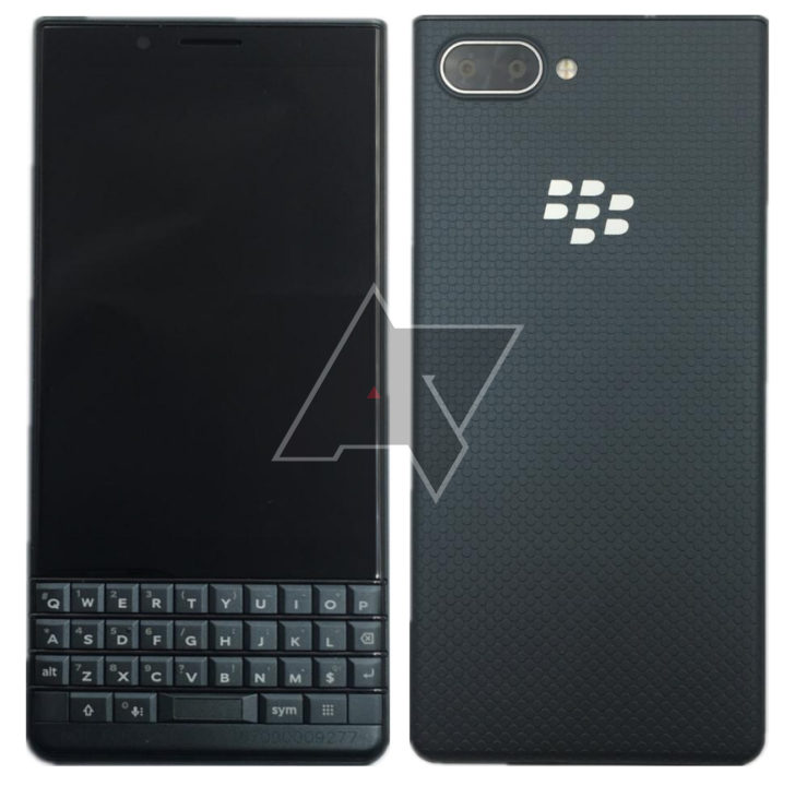 A leaked image of the BlackBerry Key2 LE.