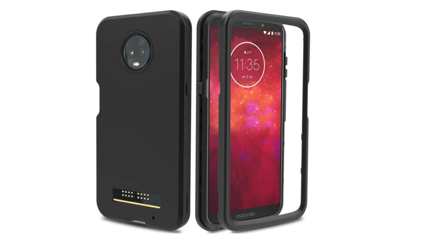 best moto z3 and moto z3 play cases - amenq rugged case