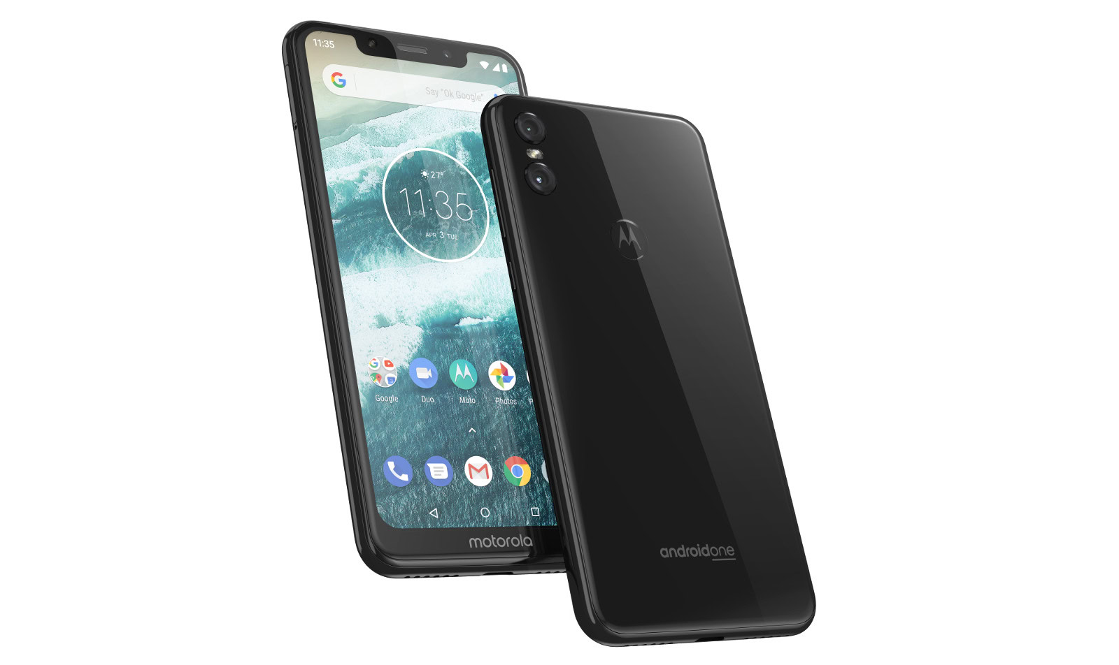 A look at the Motorola One.