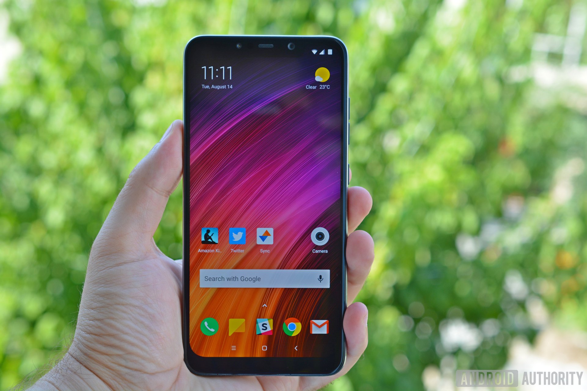 Pocophone F1 display