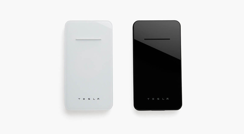 The Tesla Wireless Charger in two colors.