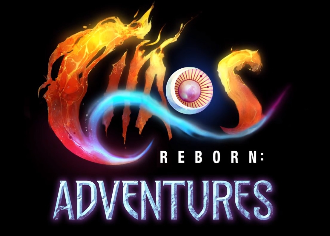 The title card for SRPG game Chaos Reborn: Adventures.