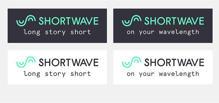 A leaked image of various logos for Google Shortwave.