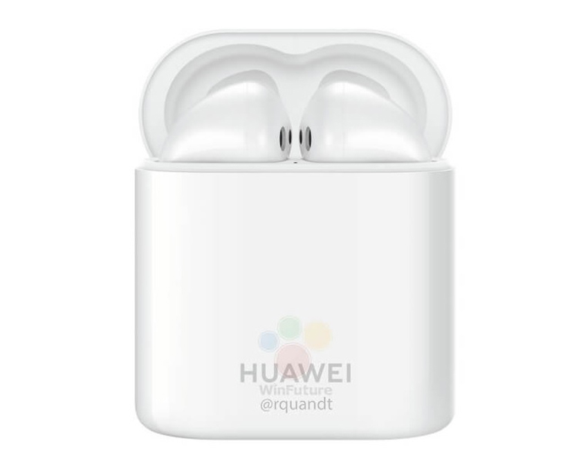 A leaked image of the HUAWEI Freebuds 2 Pro.