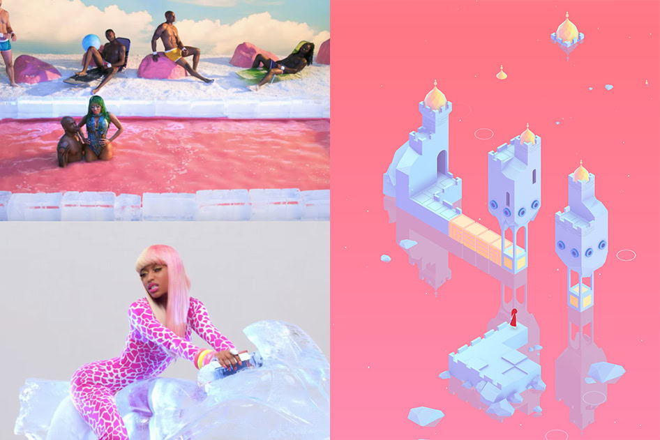 Milanote Monument Valley Inspiration Nicki Minaj