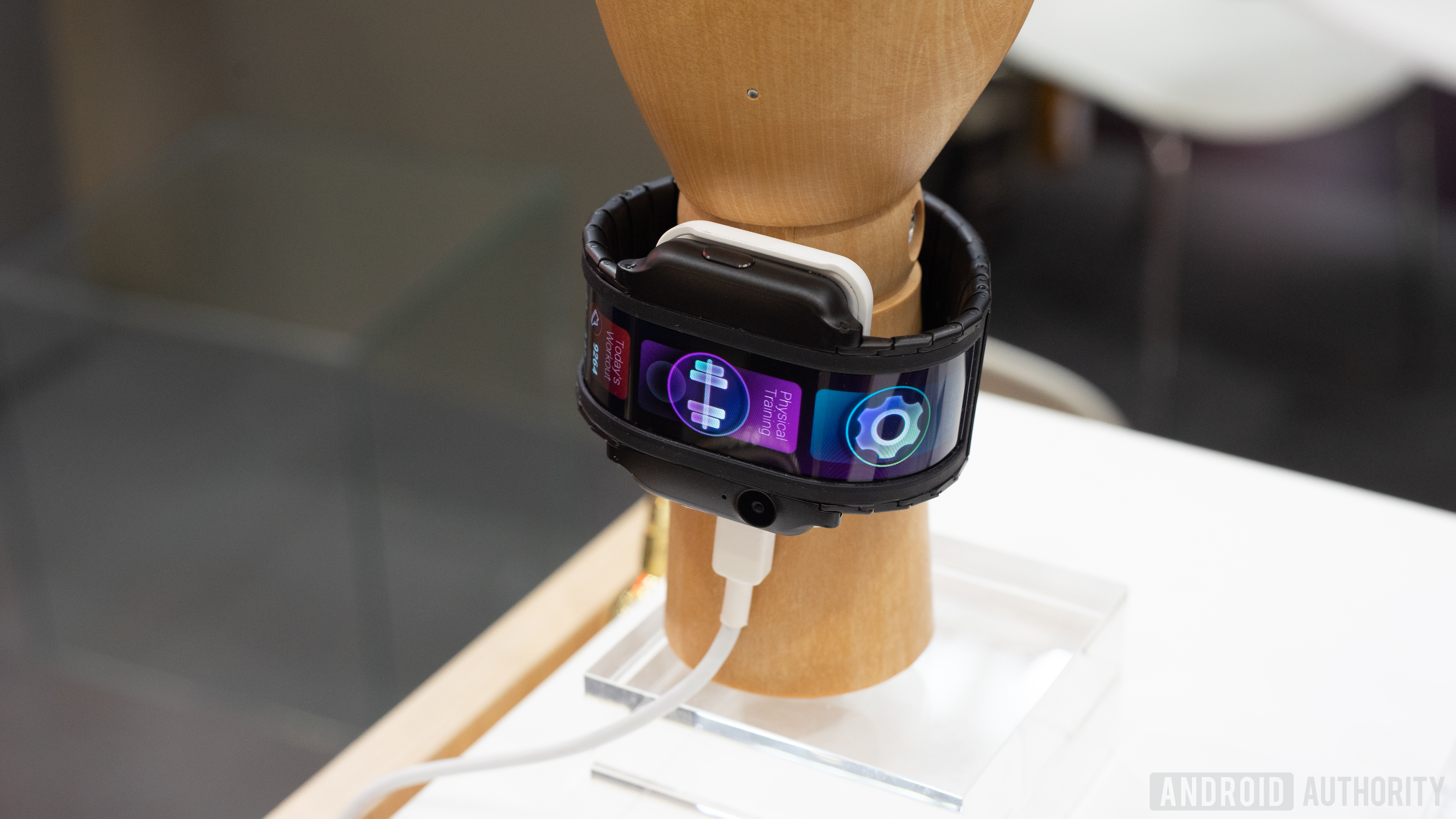 nubia Alpha smartwatch shown at IFA 2018