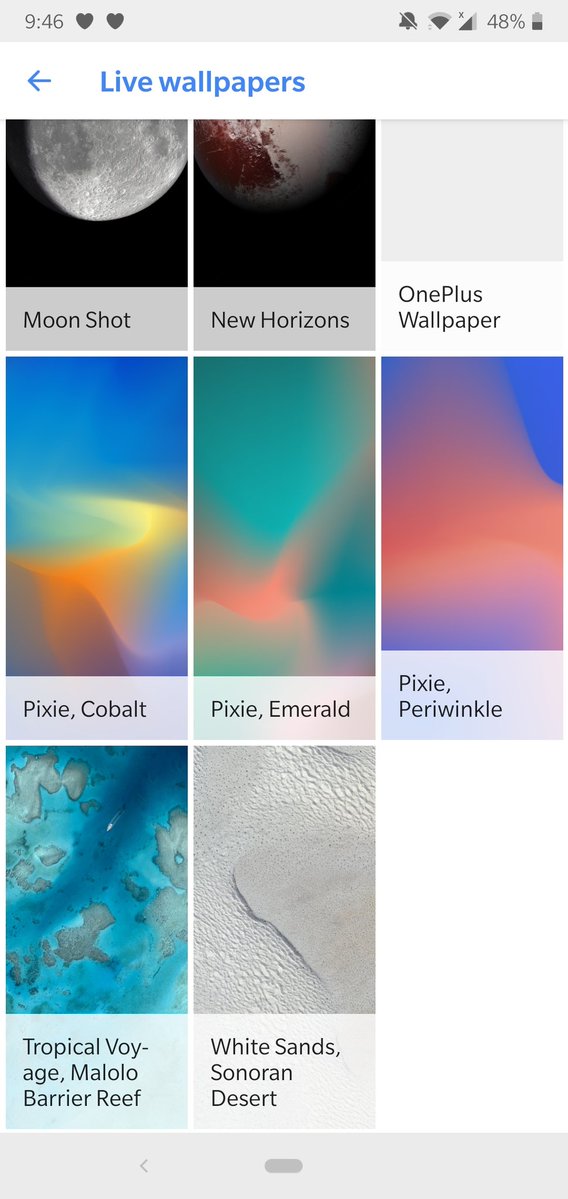 Google Pixel 3 leaked wallpapers