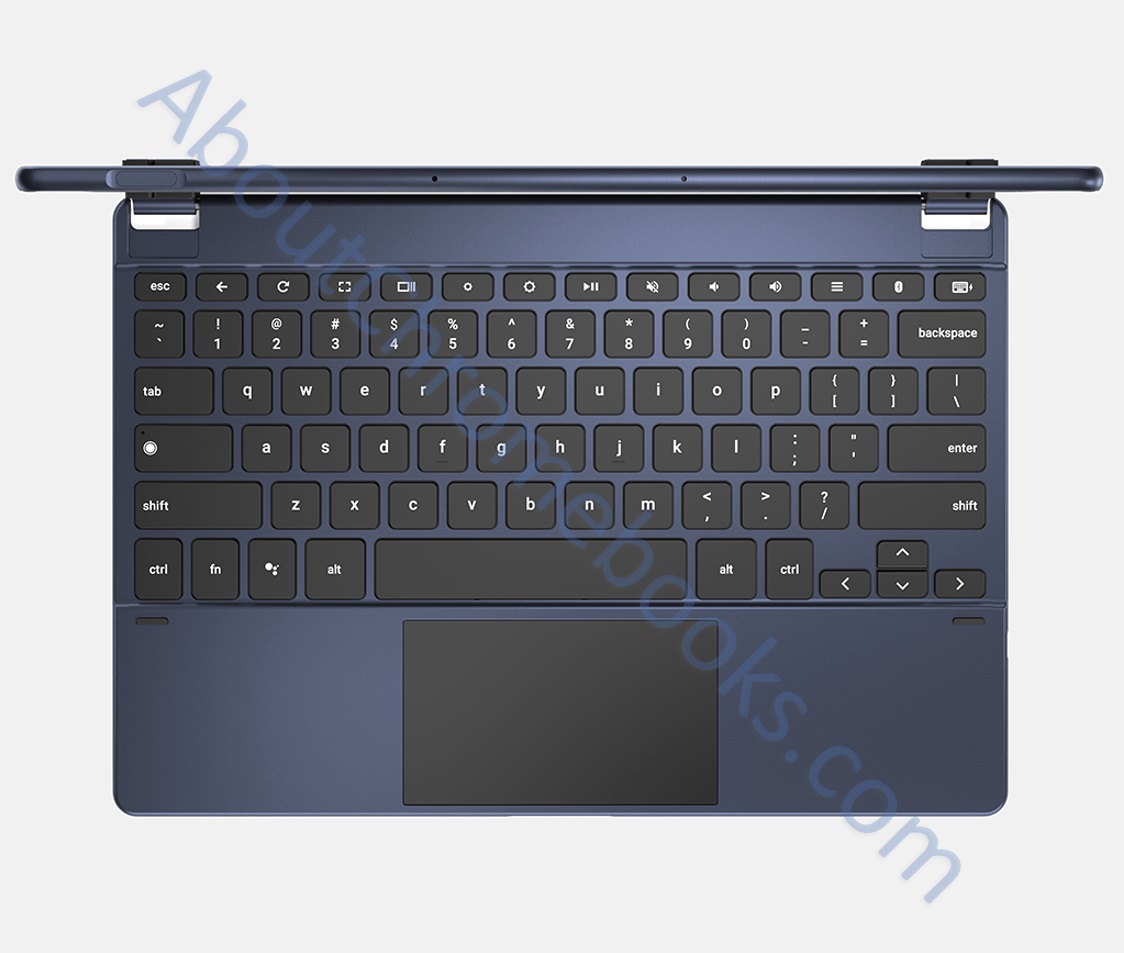 Google's rumored 2-in-1 Pixel Chromebook tablet hybrid in a leaked render.