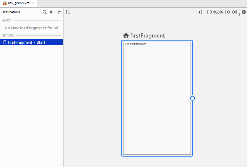 How to populate: First fragment- Android Studio