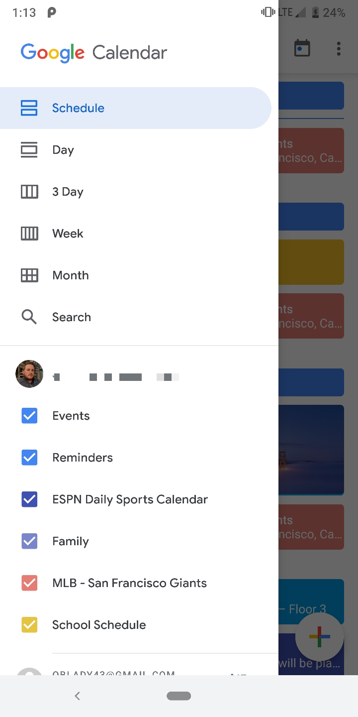 New Google Calendar Material Theme