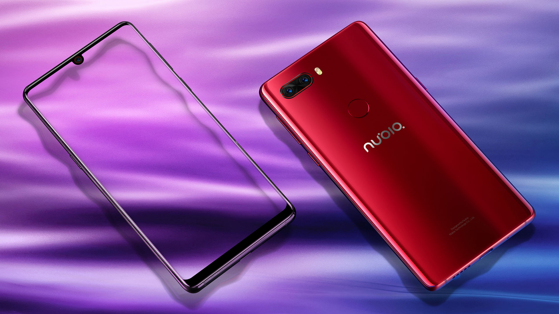 The nubia Z18 in red.
