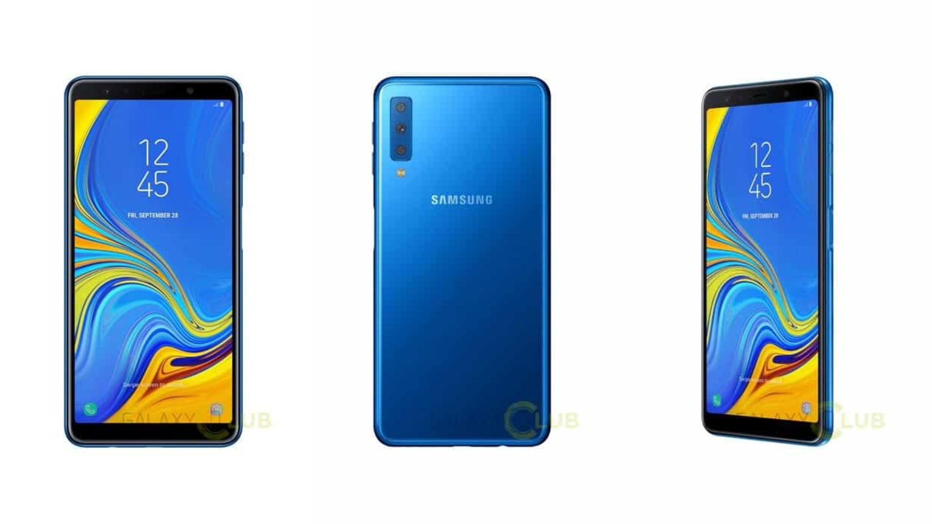 Samsung Galaxy A7 (2018) renders