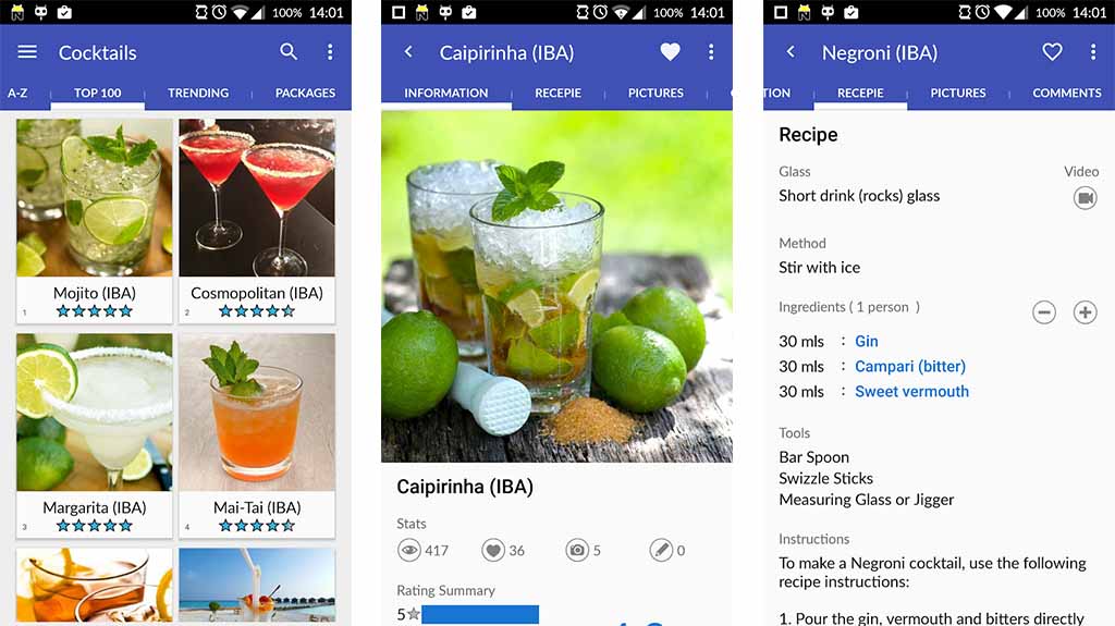 Cocktails Guru - best bartender apps and cocktail apps