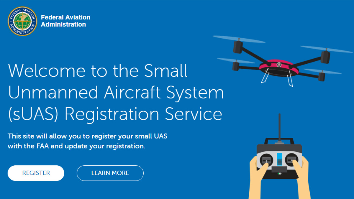 FAA drone registration
