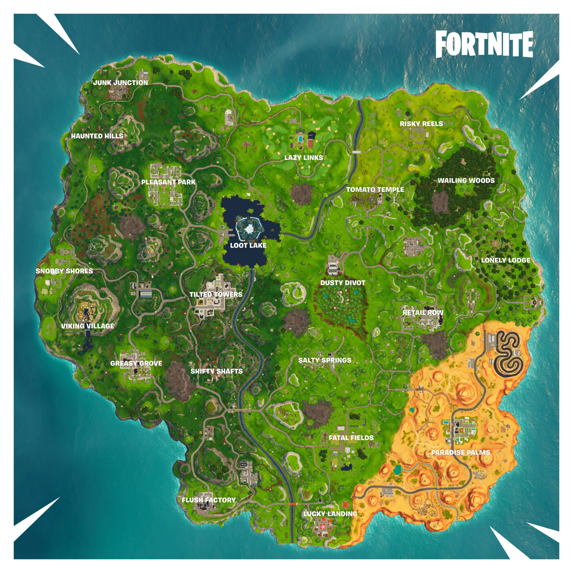 Fortnite Season 6 map changes