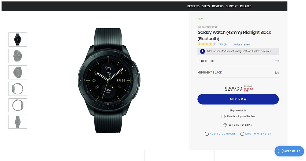 Galaxy Watch deal