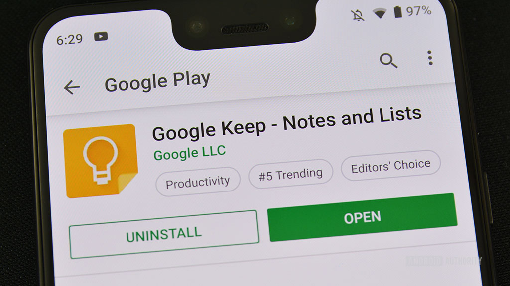 This is the featured image for Google Keep Notes