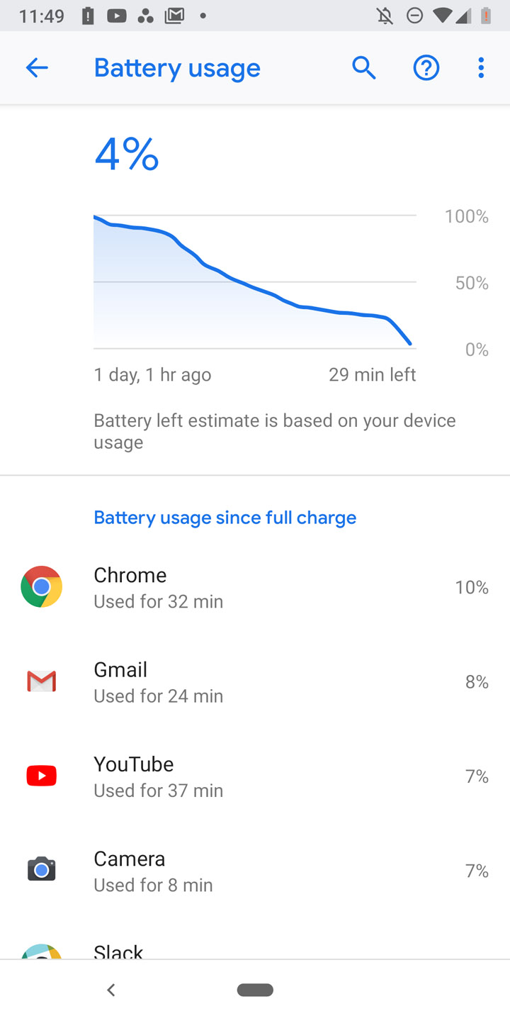 Google Pixel 3 battery - 1-2