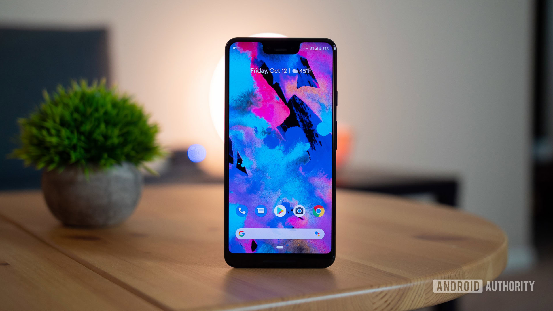 Google Pixel 3 XL display