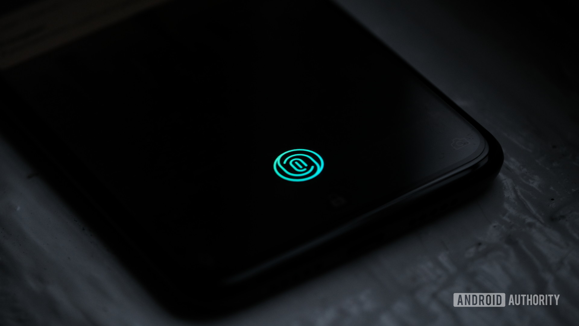 OnePlus 6T fingerprint reader
