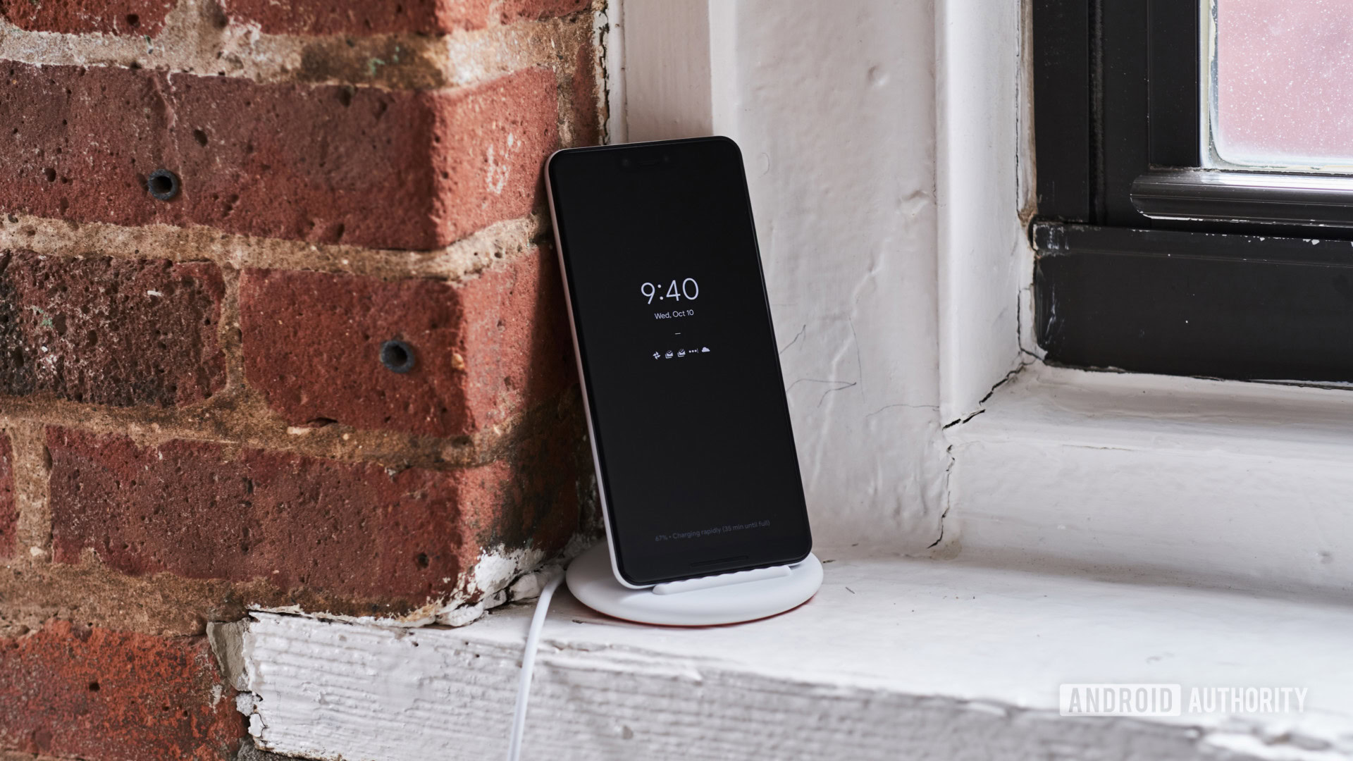 Google Pixel 3 on Pixel Stand