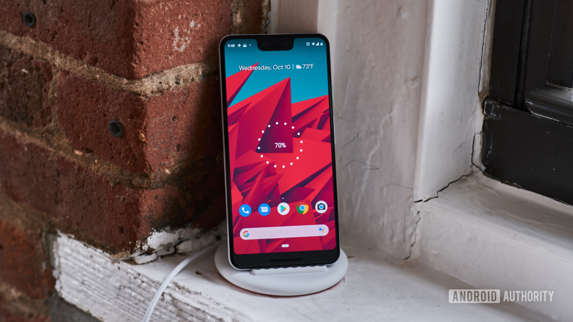 Photo of Google Pixel 3 charging on Pixel Stand