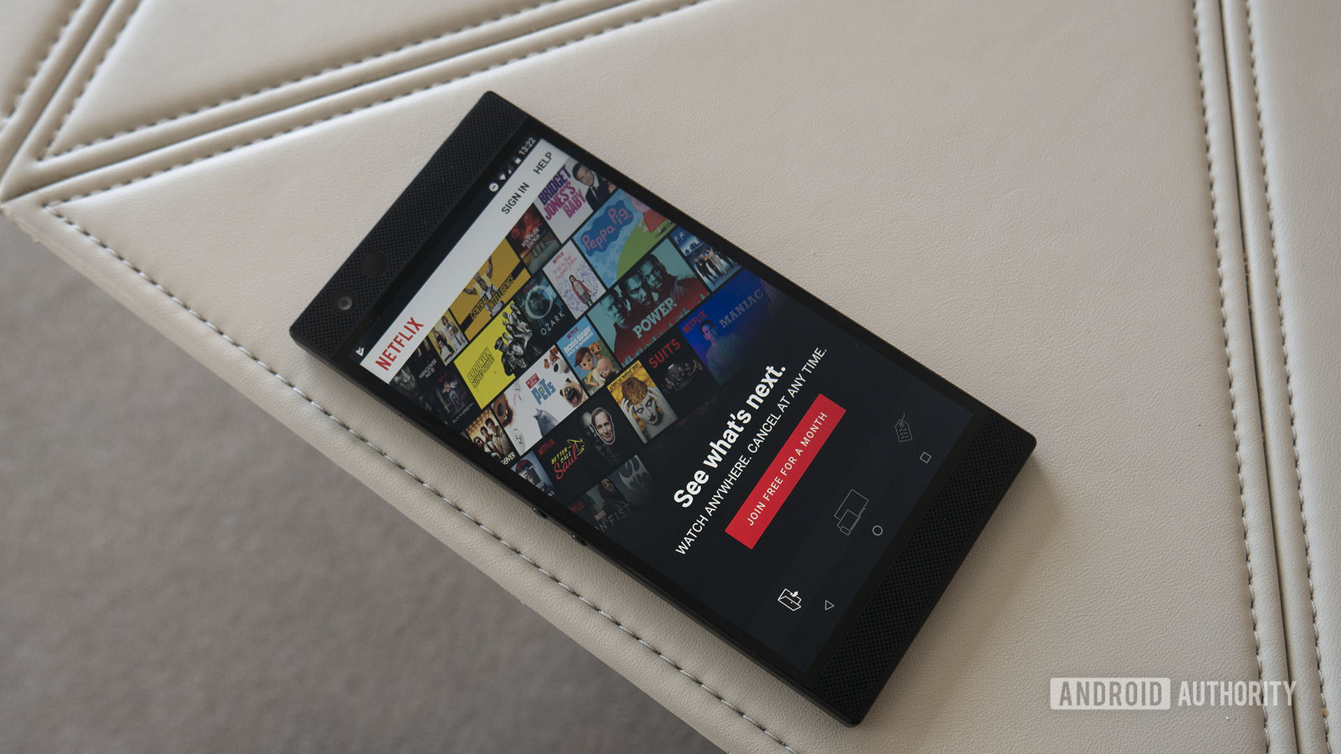 Netflix update - Netflix app on a Razer Phone