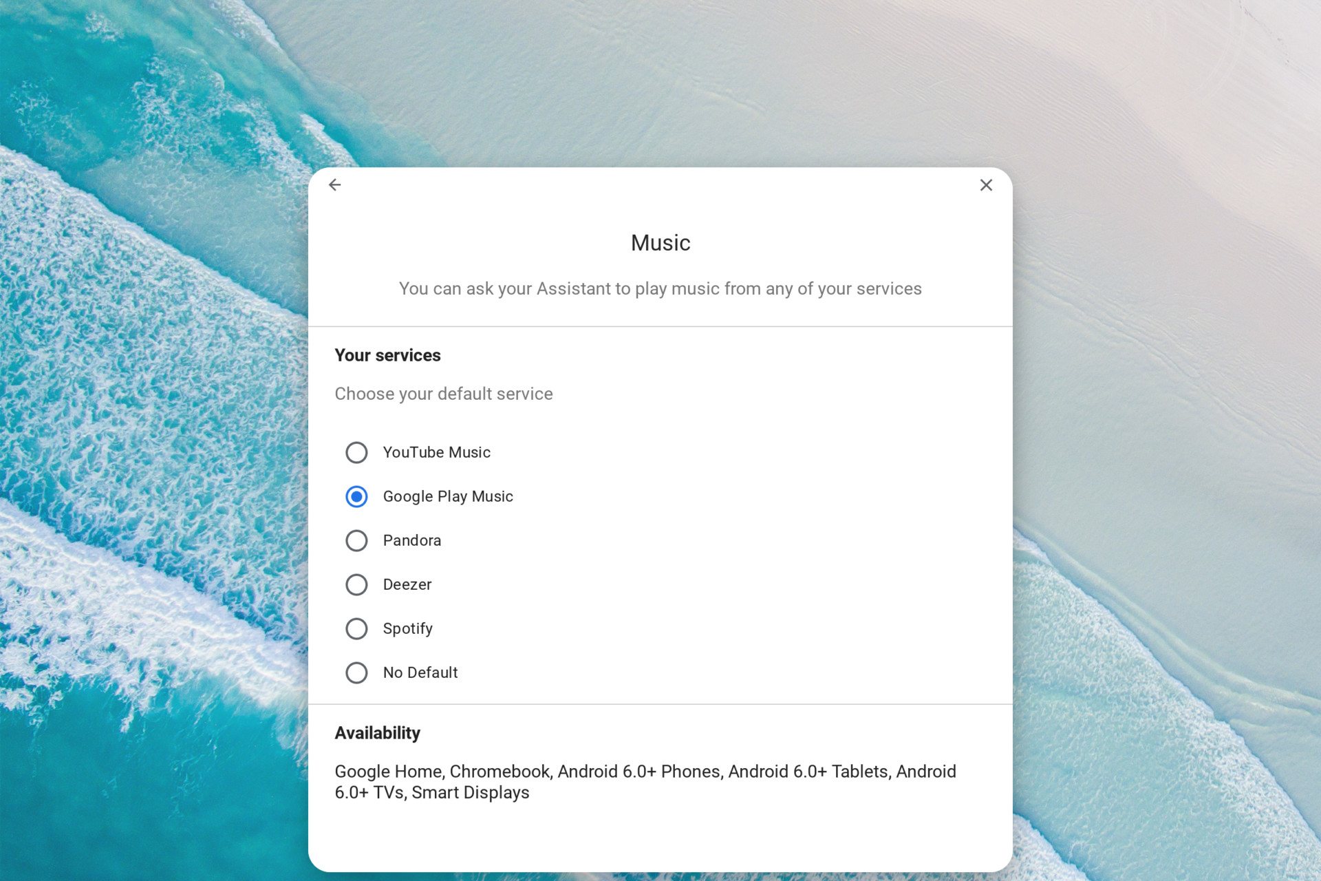 A screenshot of the desktop of Chrome OS with an update to Android 9 Pie.