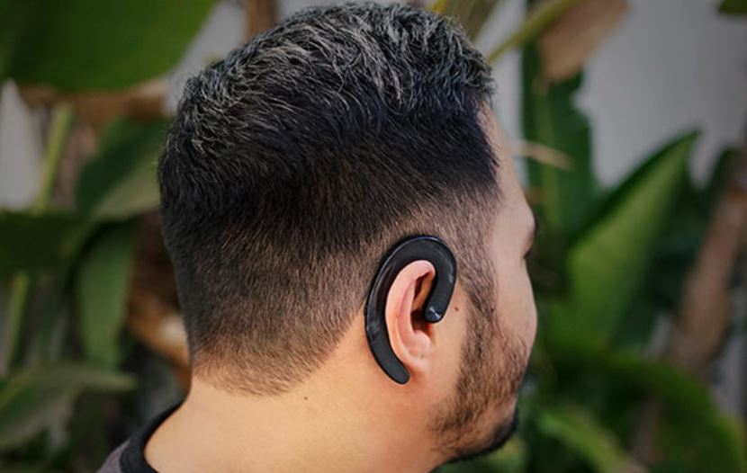 True wireless bone conduction earphones