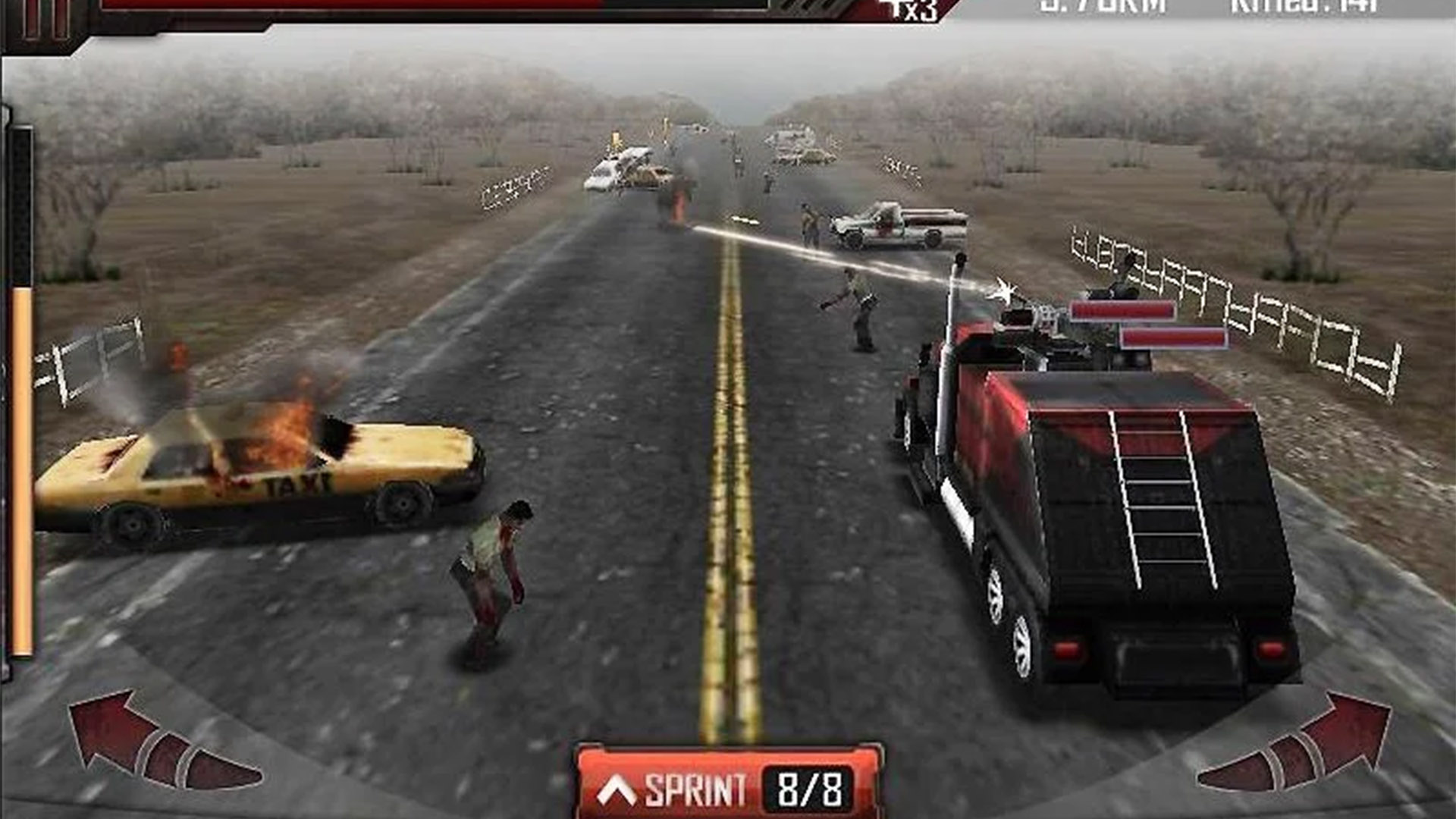 Zombie Roadkill es uno de los mejores juegos de zombies para Android