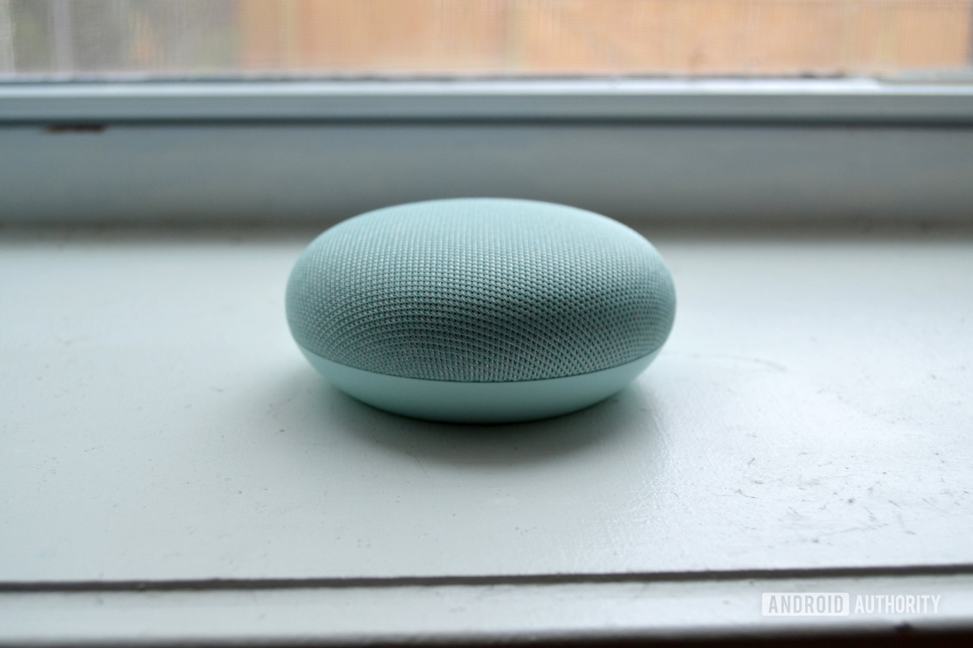 google home mini aqua mint blue