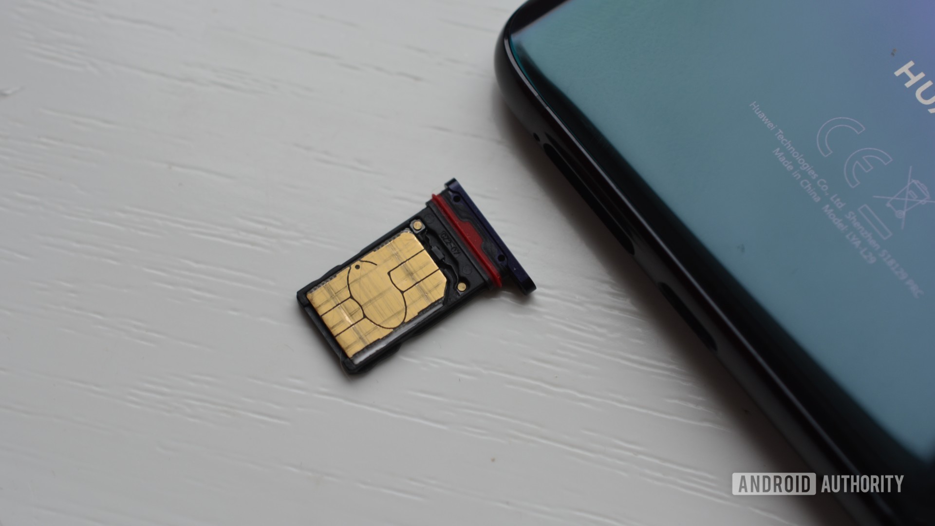 Close up of an nano sim which will soon be replaced with esim or isim.