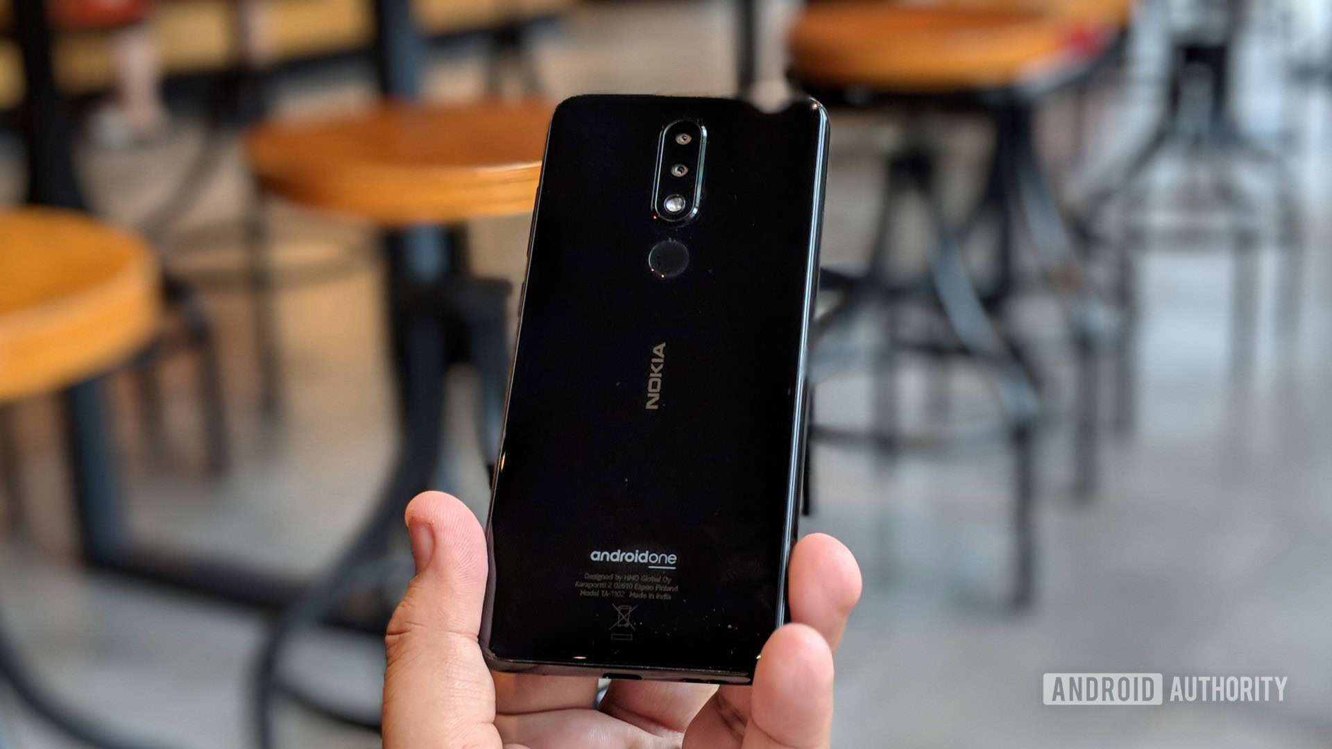 Nokia 5.1 Plus held in hand