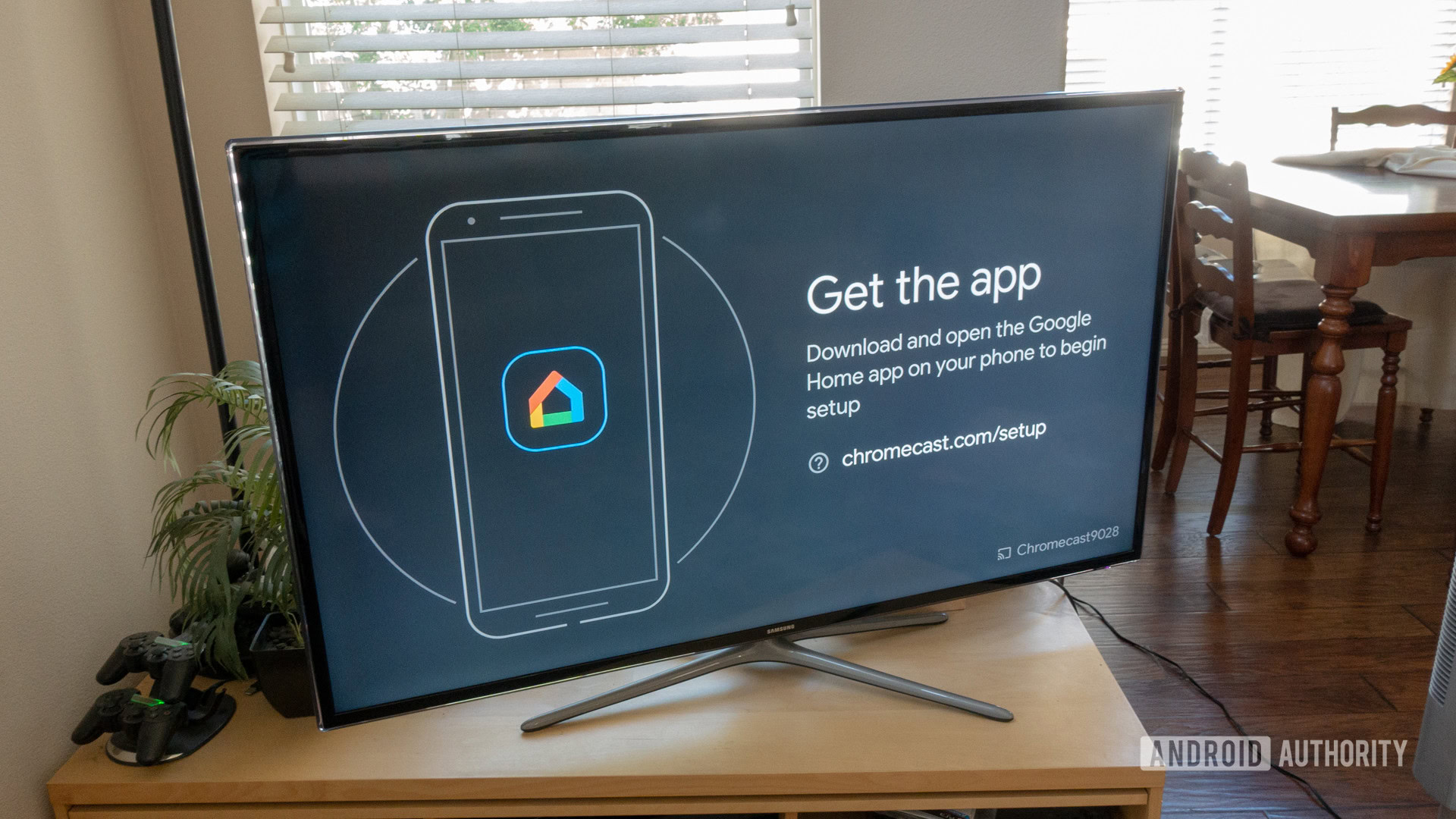 Chromecast on a TV