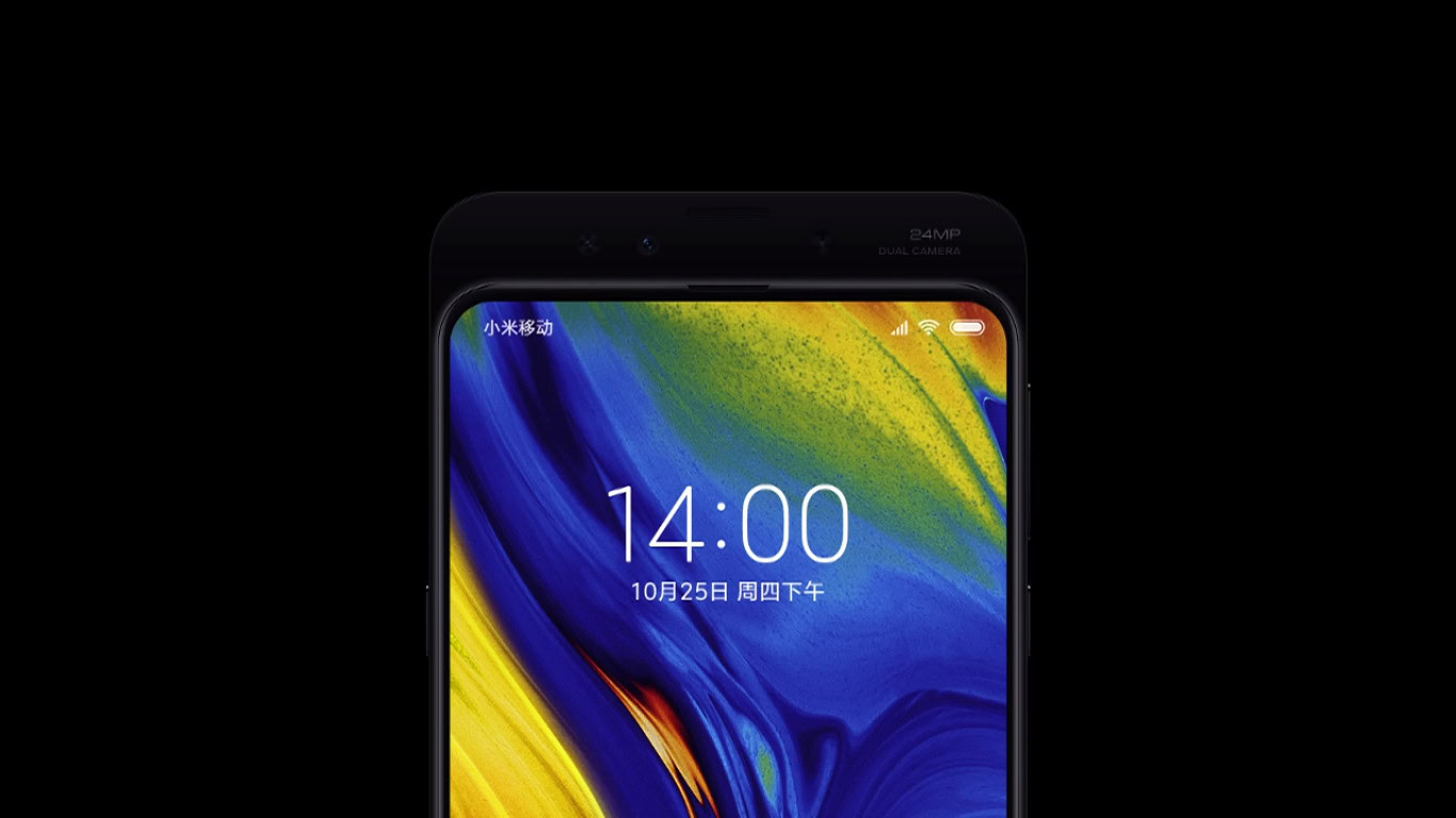 A closer look at the Xiaomi Mi Mix 3.