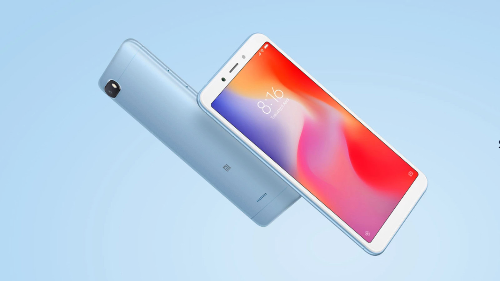 The Xiaomi Redmi 6A.