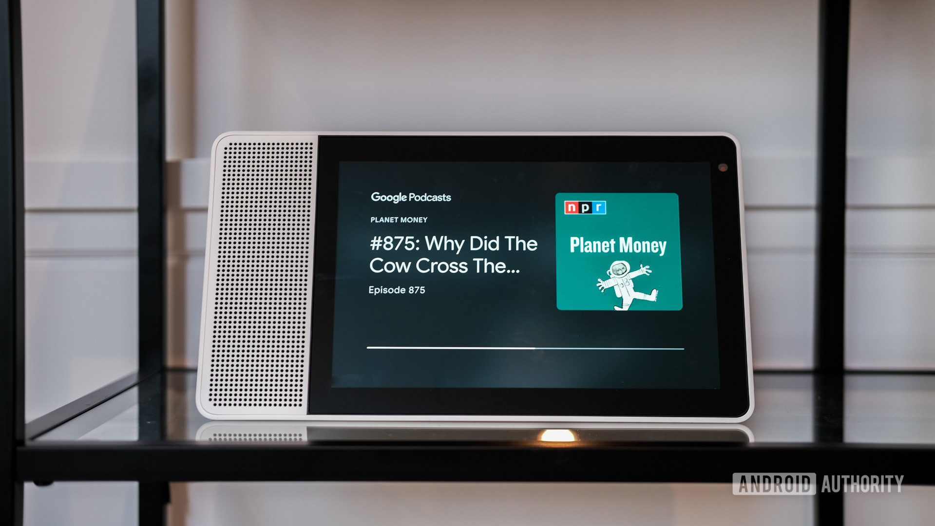 Lenovo Smart Display Podcasts